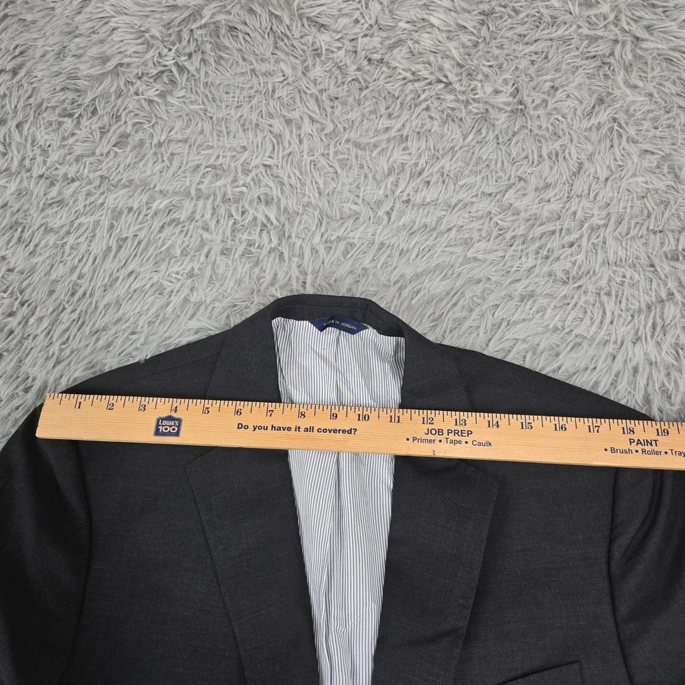 Brooks Brothers Blazer Men 42R Charcoal Grey Explorer Madison Fit Excellent Wool